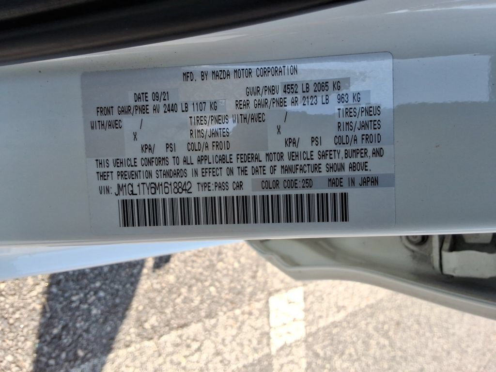 Used 2021 MAZDA MAZDA6 Grand Touring FWD image 38