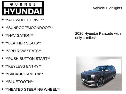 New 2026 Hyundai Palisade Calligraphy image 9