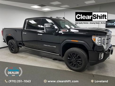 Used 2021 GMC Sierra 3500 Denali w/ Denali Black Diamond Edition AWD/4WD image 1