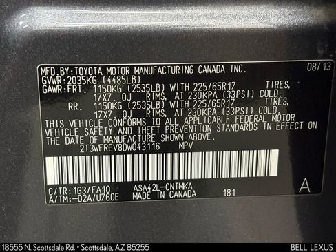 Used 2013 Toyota RAV4 XLE FWD image 32