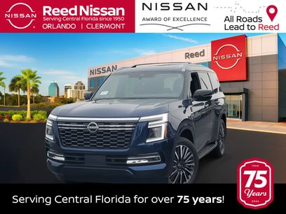 New 2025 Nissan Armada Platinum Reserve