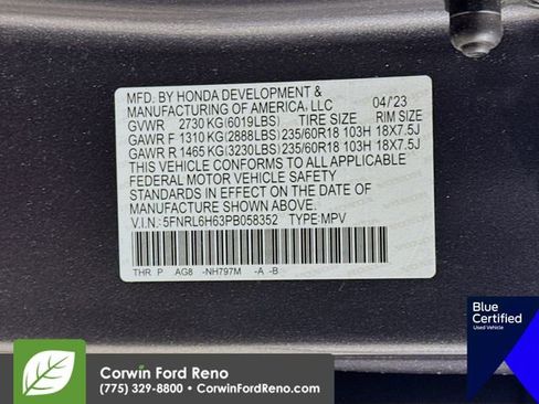 Used 2023 Honda Odyssey EX-L image 35
