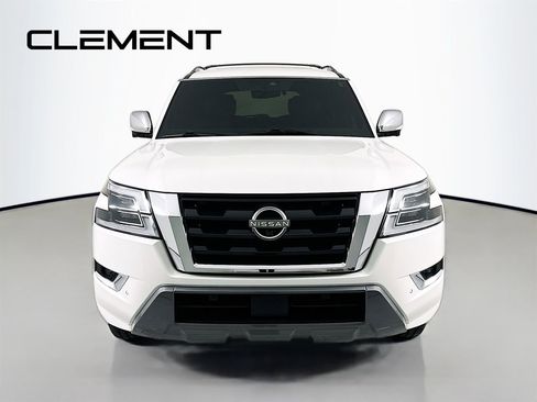 Used 2021 Nissan Armada Platinum w/ Captain's Chairs Package image 3