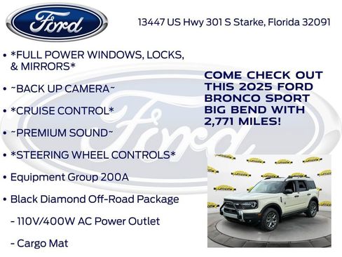 New 2025 Ford Bronco Sport Big Bend image 10