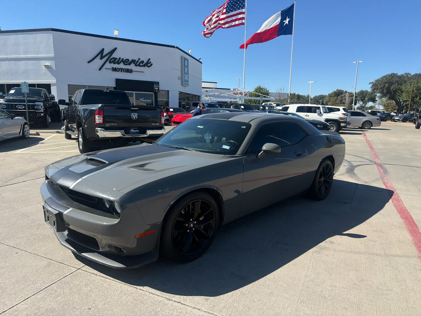 Used 2019 Dodge Challenger R/T Scat Pack w/ Stars & Stripes Edition RWD image 1