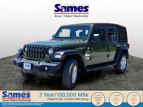 Used 2021 Jeep Wrangler Unlimited Sport AWD/4WD image 3