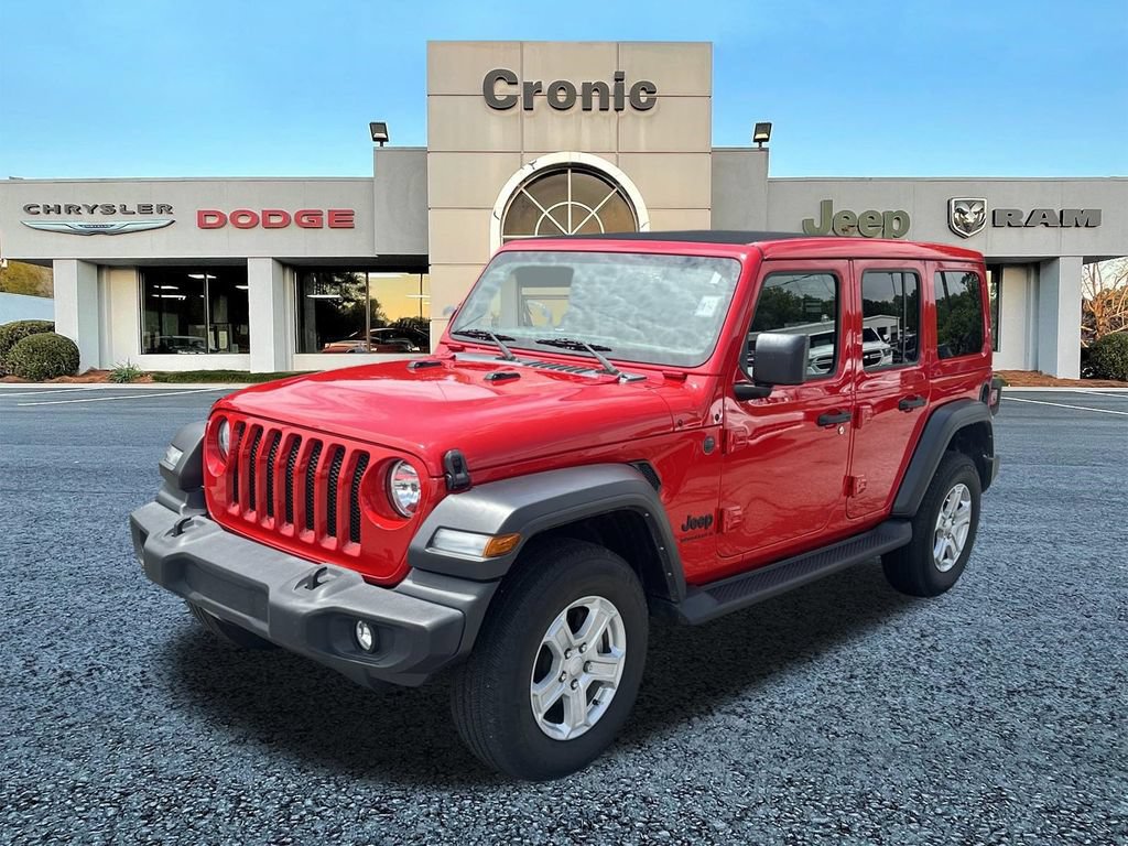 Used 2023 Jeep Wrangler Unlimited Sport w/ Sun And Sound Package AWD/4WD image 7