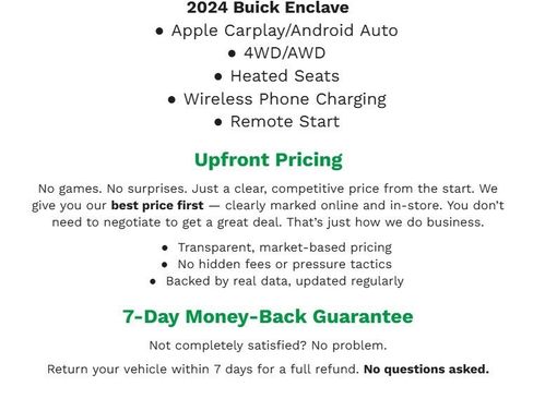 Certified 2024 Buick Enclave Essence w/ Sport Touring Edition image 2