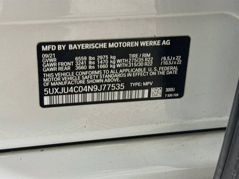 Used 2022 BMW X5 M50i w/ Executive Package AWD/4WD image 34