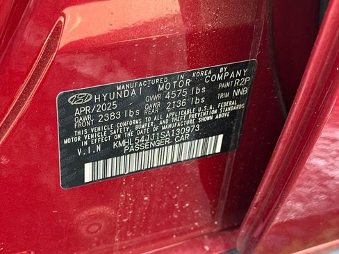New 2025 Hyundai Sonata Limited FWD image 24