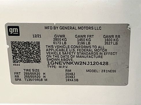 Used 2022 Chevrolet Traverse High Country AWD/4WD image 35