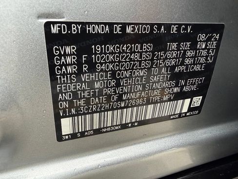 Used 2025 Honda HR-V EX-L image 33