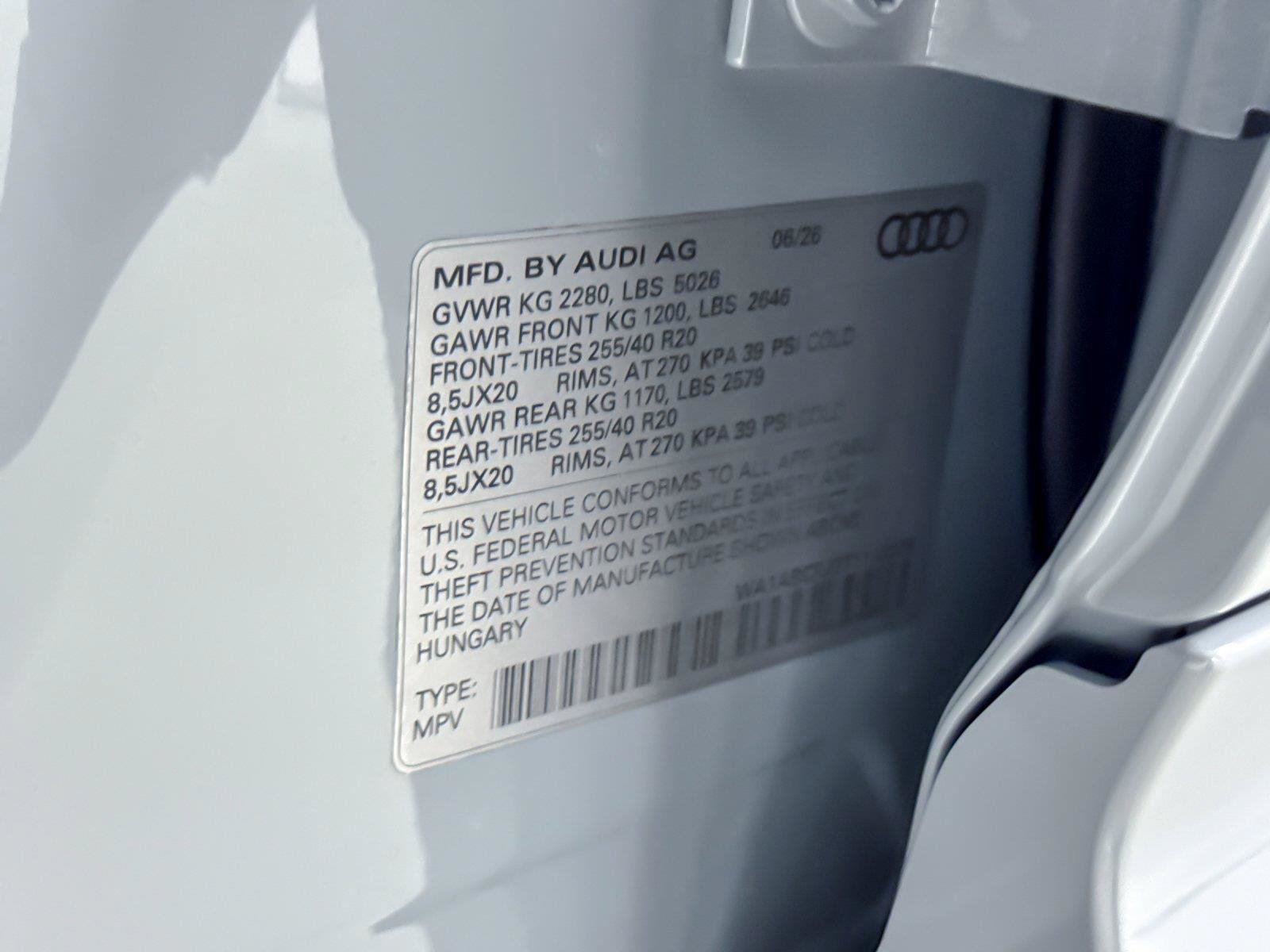 New 2026 Audi Q3 quattro 2.0T AWD/4WD image 28