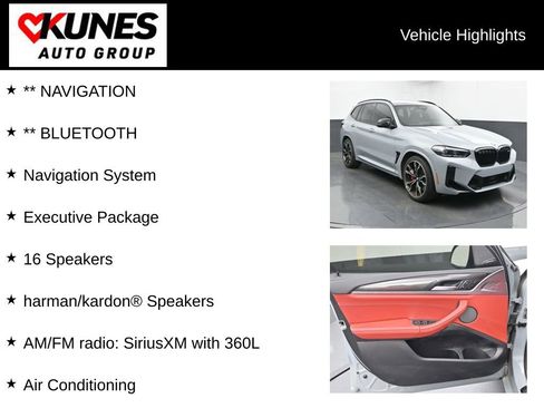 Used 2024 BMW X3 M w/ Competition Package image 2