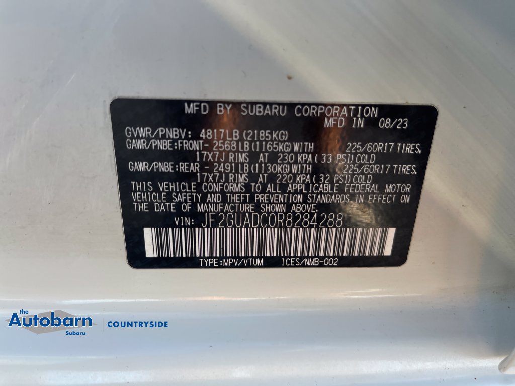 Used 2024 Subaru Crosstrek 2.0i Premium w/ Crosstrek Mirror Package AWD/4WD image 28