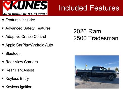 New 2026 RAM 2500 Tradesman image 3
