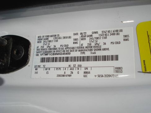 Used 2022 Ford F150 XL w/ Trailer Tow Package RWD image 24