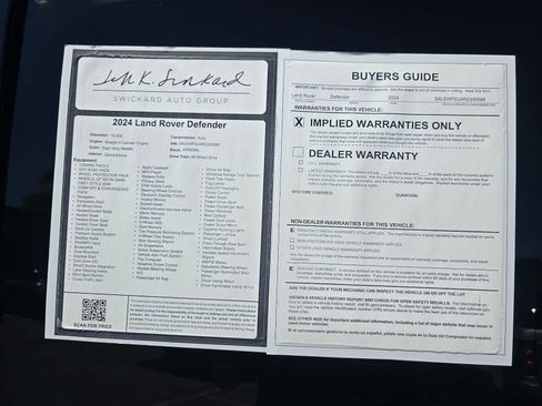 Certified 2024 Land Rover Defender 130 Outbound AWD/4WD image 13