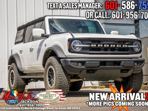 Certified 2022 Ford Bronco Outer Banks w/ Sasquatch Package image 1