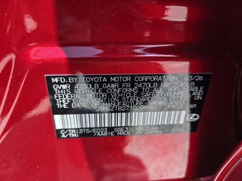 New 2026 Lexus IS 350 F Sport RWD image 9