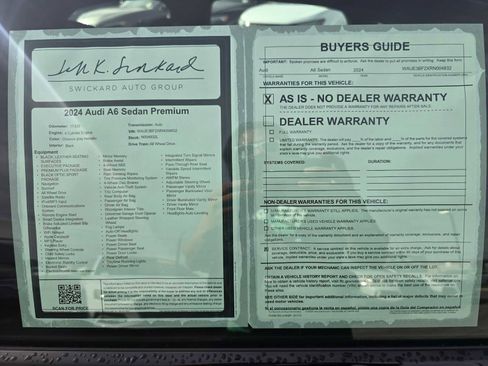 Used 2024 Audi A6 Premium Plus w/ Premium Plus Package image 19