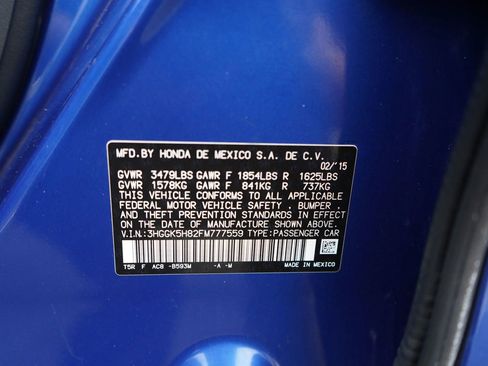 Used 2015 Honda Fit EX image 9