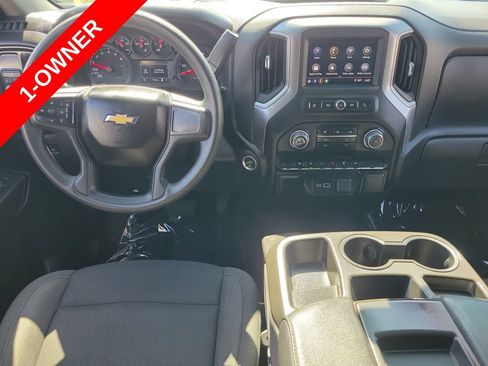 Used 2022 Chevrolet Silverado 1500 Custom w/ LPO, Dark Essentials Package RWD image 12