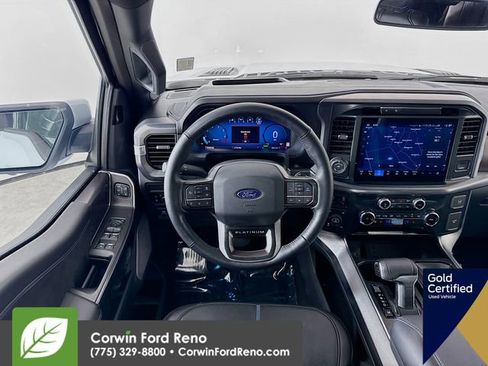 Certified 2025 Ford F150 Platinum w/ Equipment Group 702A High image 28