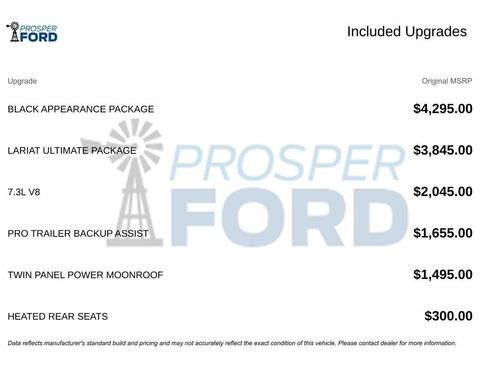 Used 2022 Ford F250 Lariat w/ Black Appearance Package AWD/4WD image 3