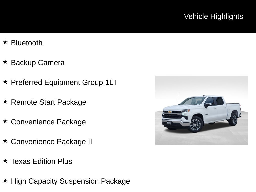 New 2026 Chevrolet Silverado 1500 LT w/ Texas Edition Plus RWD image 5