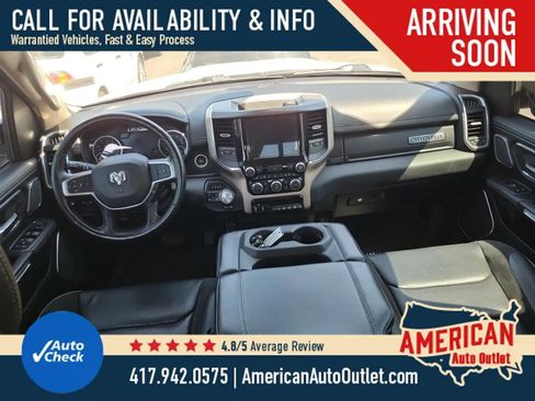 Used 2020 RAM 1500 Laramie AWD/4WD image 2