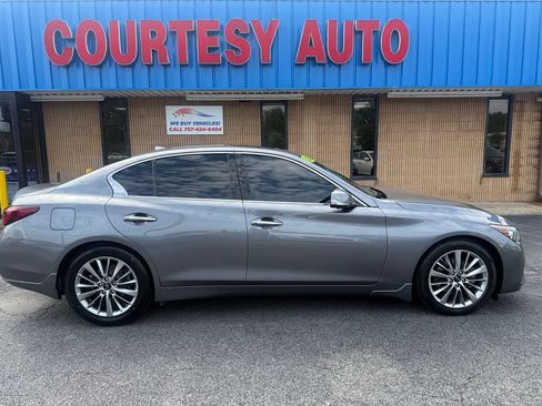 Used 2022 INFINITI Q50 Luxe w/ Cargo Package AWD/4WD image 8