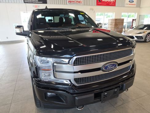 Used 2020 Ford F150 Platinum w/ Technology Package AWD/4WD image 4