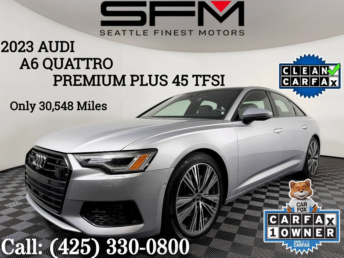 Used 2023 Audi A6 Premium Plus w/ Premium Plus Package AWD/4WD image 1