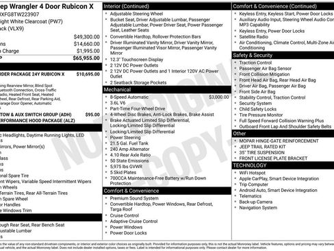 New 2026 Jeep Wrangler Unlimited Rubicon image 27