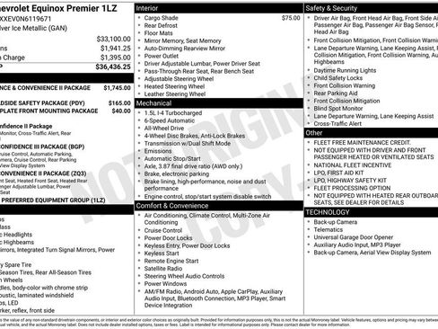 Used 2022 Chevrolet Equinox Premier AWD/4WD image 2