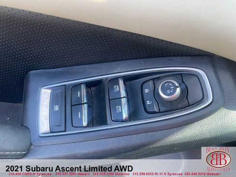 Used 2021 Subaru Ascent Limited w/ Technology Package image 14