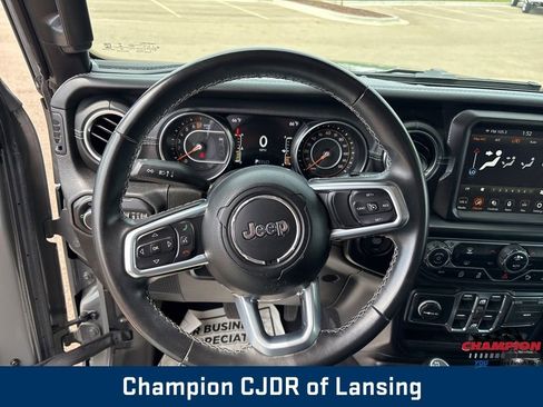 Used 2021 Jeep Wrangler Unlimited Sahara w/ Uconnect 4C Nav & Sound Group image 26