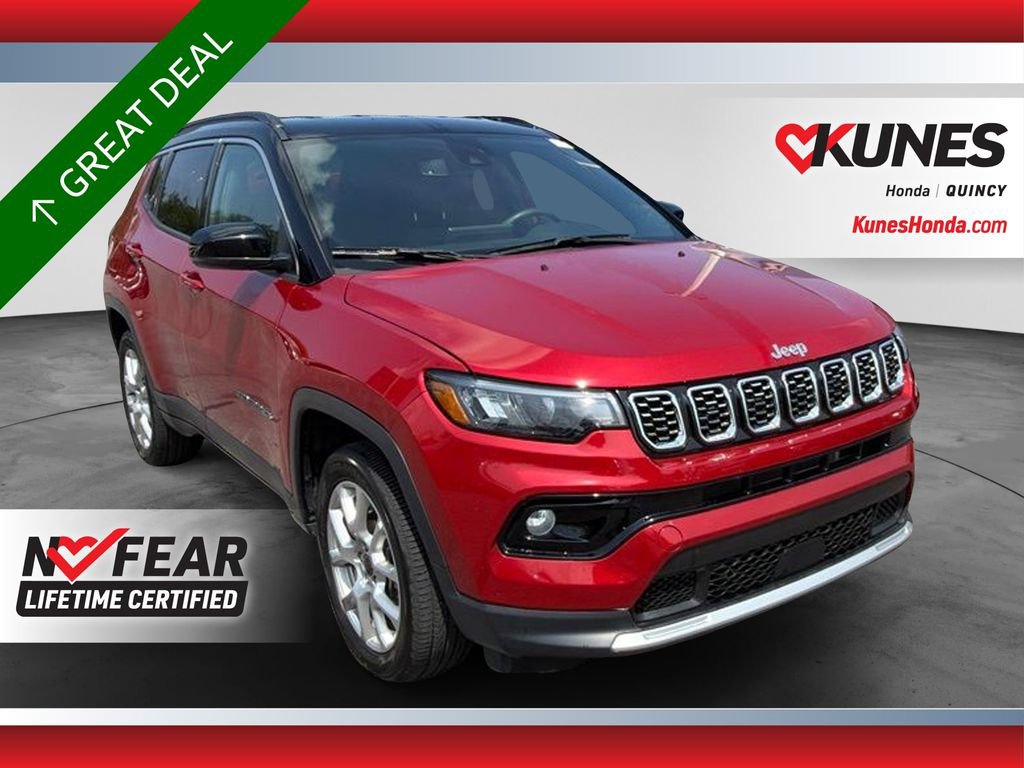 Used 2025 Jeep Compass Limited AWD/4WD image 1