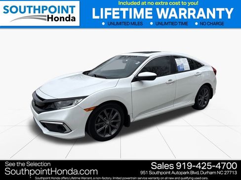 Used 2019 Honda Civic EX-L image 3