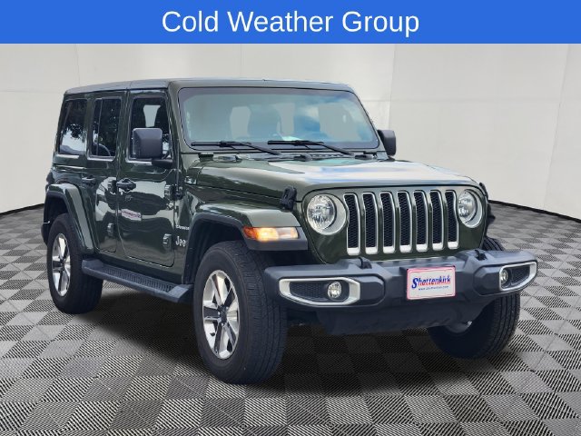 Used 2021 Jeep Wrangler Unlimited Sahara AWD/4WD image 3