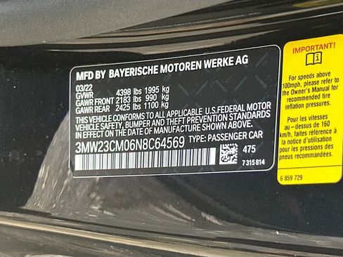 Used 2022 BMW 230i Coupe w/ M Sport Package RWD image 34