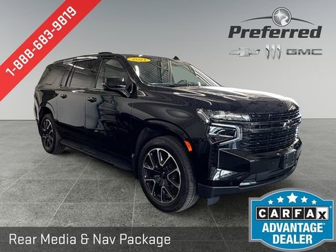Used 2021 Chevrolet Suburban RST w/ Luxury Package AWD/4WD image 1