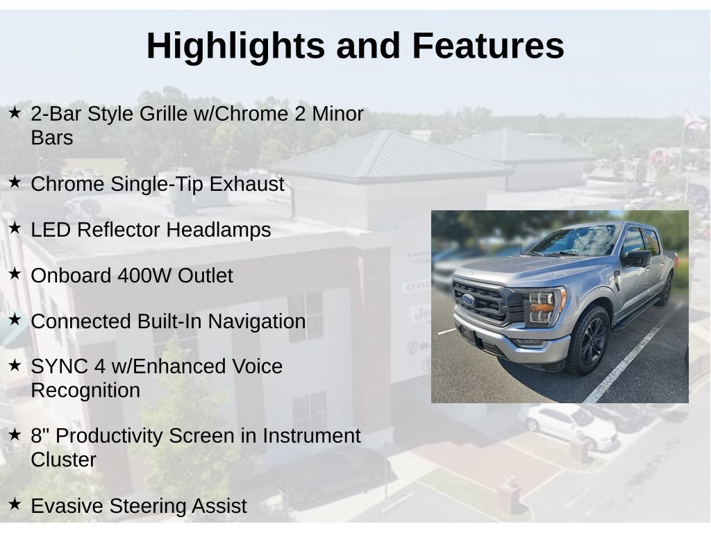 Used 2021 Ford F150 XLT w/ Equipment Group 302A High RWD image 4