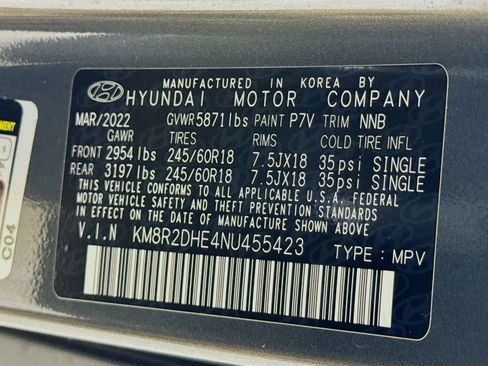 Used 2022 Hyundai Palisade SEL AWD/4WD image 32