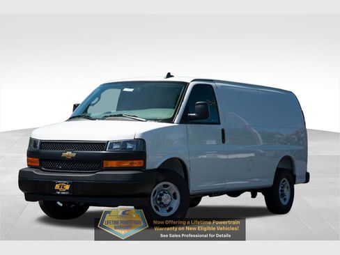 New 2025 Chevrolet Express 3500 w/ Driver Convenience Package RWD image 1