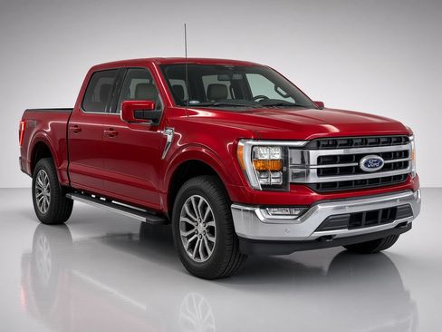 Used 2021 Ford F150 Lariat w/ Max Trailer Tow Package AWD/4WD image 3