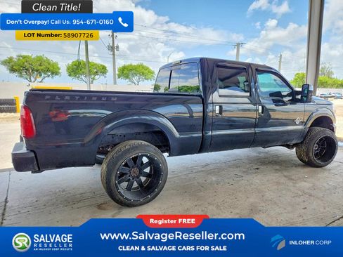 Used 2013 Ford F250 Platinum AWD/4WD image 4