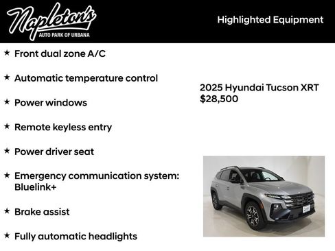 Certified 2025 Hyundai Tucson XRT AWD/4WD image 16