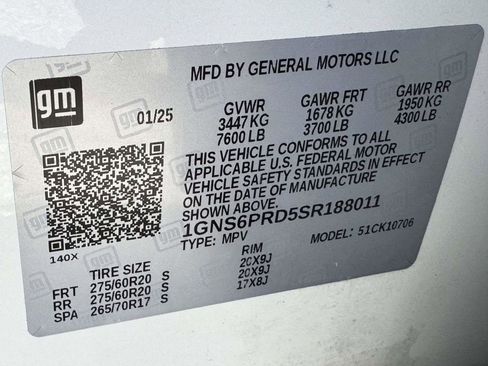 Used 2025 Chevrolet Tahoe Z71 image 28